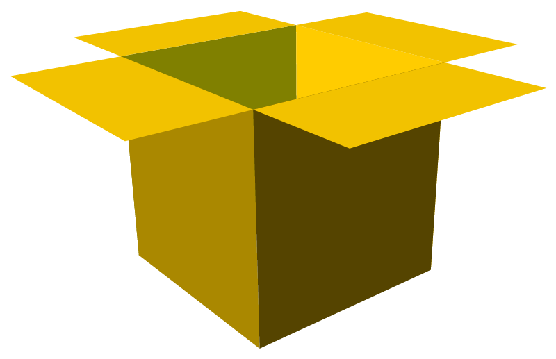 Empty Cardboard Box