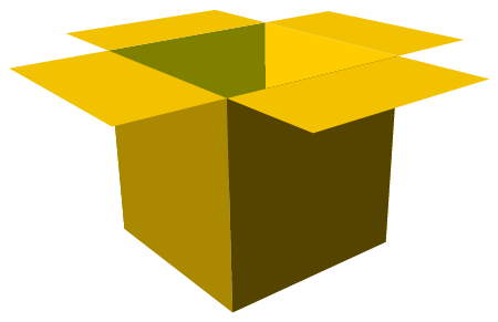 Empty Cardboard Box