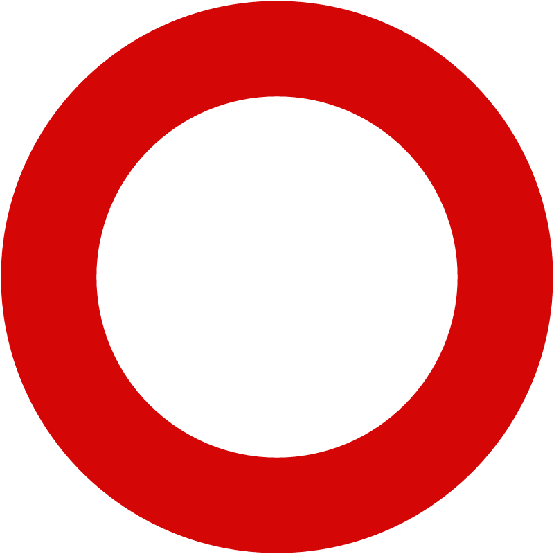 Thick Red Round Border