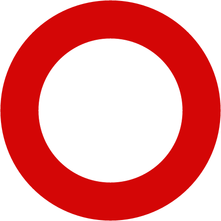 Thick Red Round Border