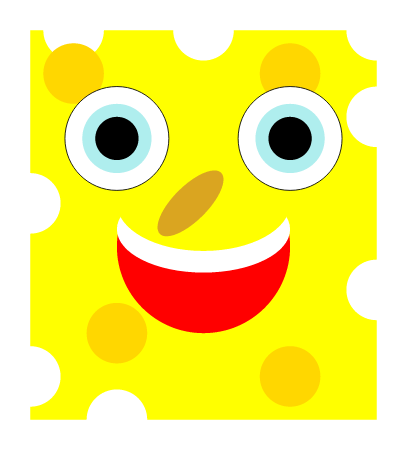 Cheese Slice with Face