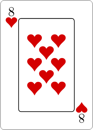 Eight of Hearts