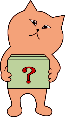 Cat in a Box - Vector Art