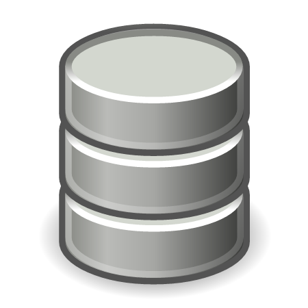 Tango Style Database Icon – Stacked Cylinders
