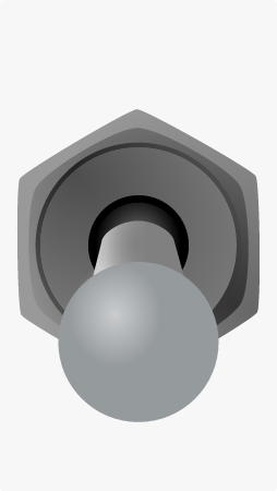 Toggle SPST Switch (2 Position OFF)