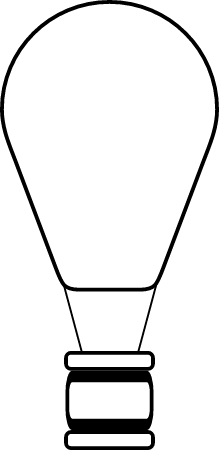 Hot Air Balloon (Stylized)