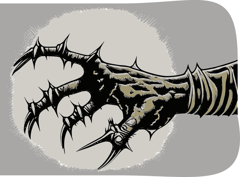 Monster Hand Manicure