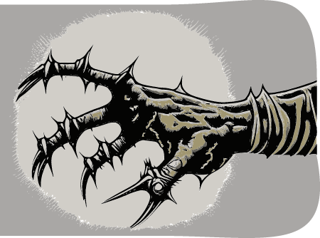 Monster Hand Manicure