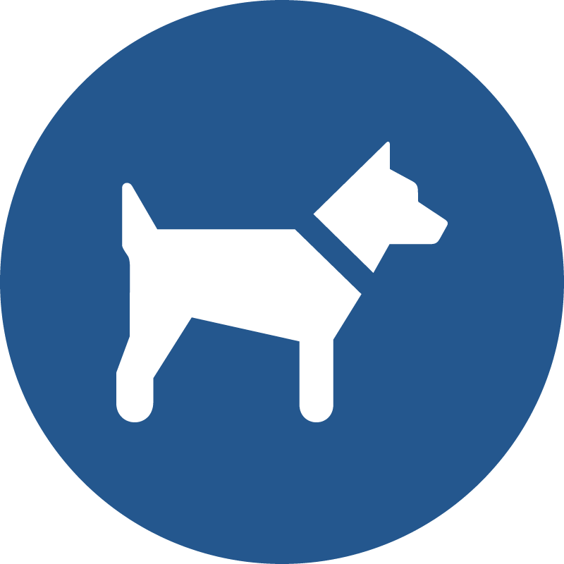 Mandatory Dogs Sign - ISO Style
