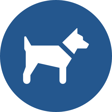 Mandatory Dogs Sign - ISO Style