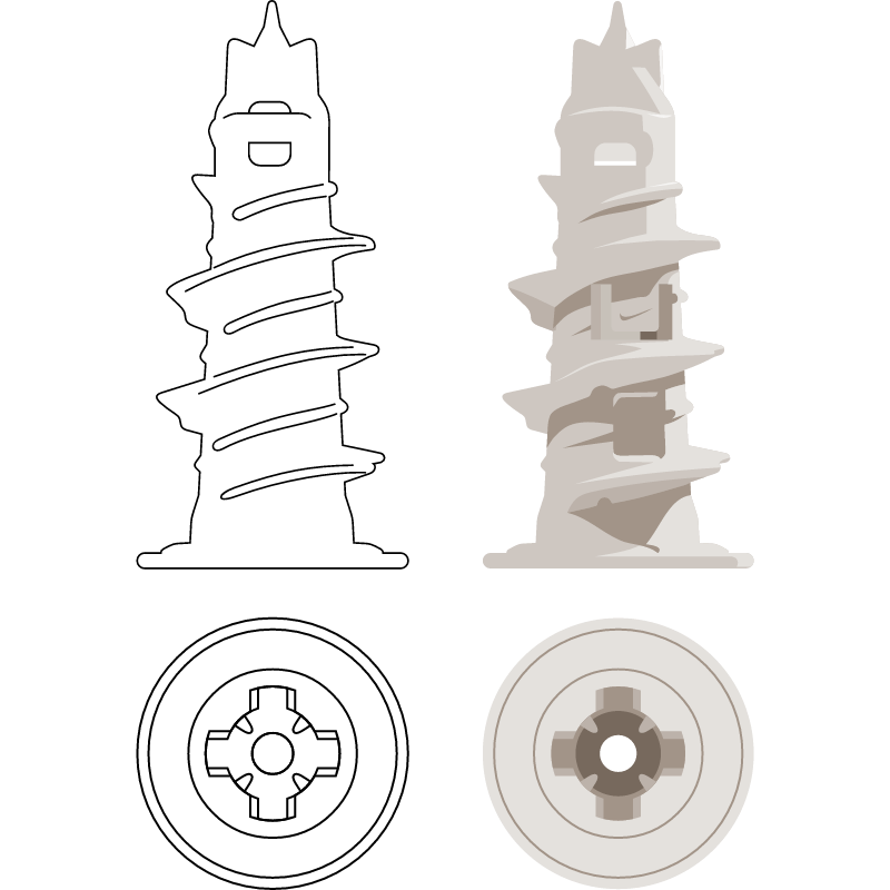 Drywall Anchor - Self-Drilling