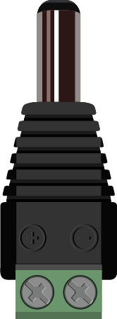 DC Coaxial Power Connector Female by Rones – Electrical Plug