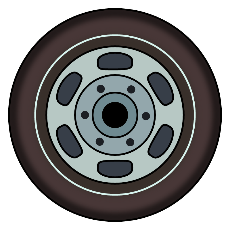 Car Wheel - Transport Icon