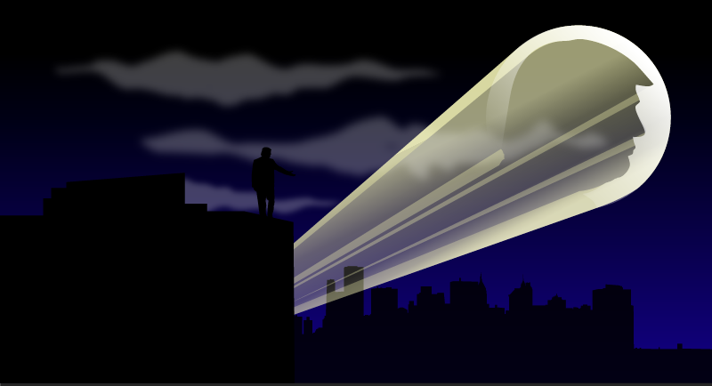 Trump Signal in Sky