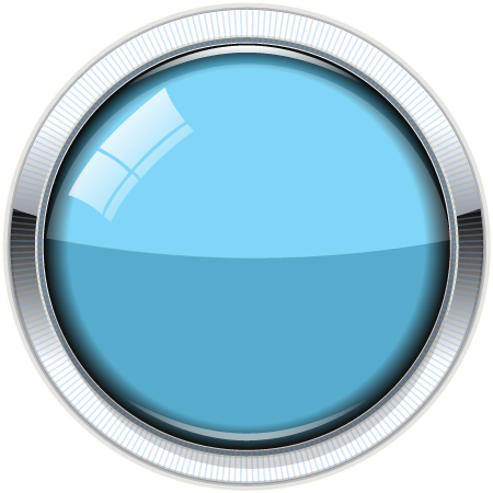 Blue Button Steel Frame