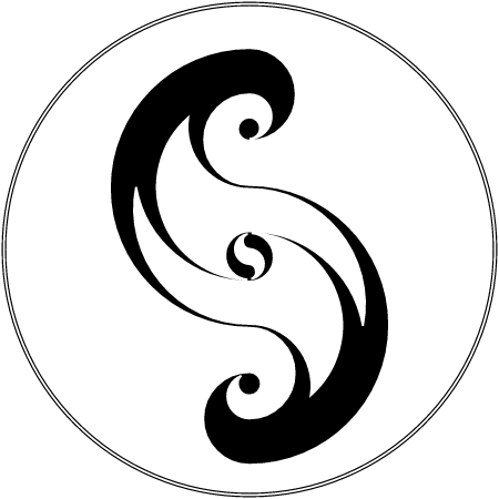 Dipolar-Confluence Swirl (Celtic Pattern Inspired)