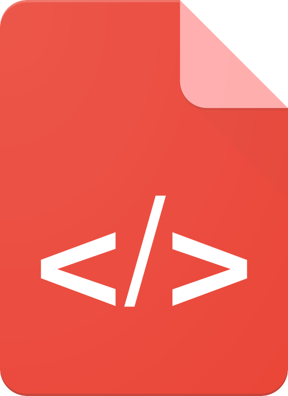 Markup Language File Icon