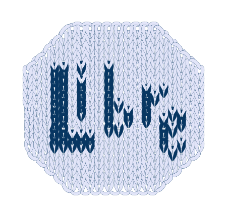 Knitted Badge - "Born to Knit You" (Libre)