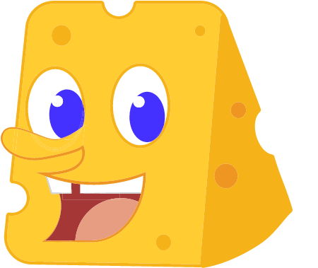 Happy Cheese Slice