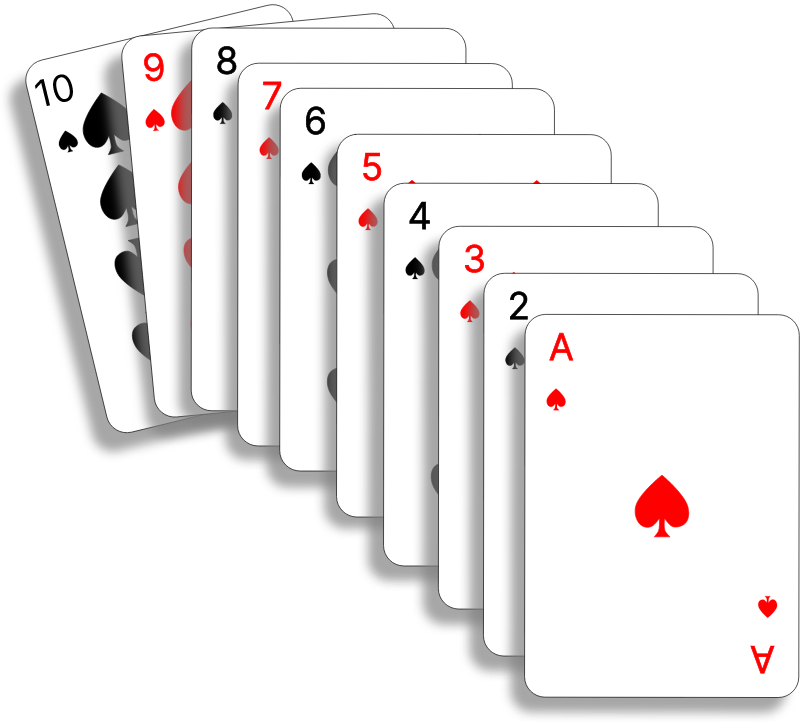 Card House (Stack of Poker Cards)