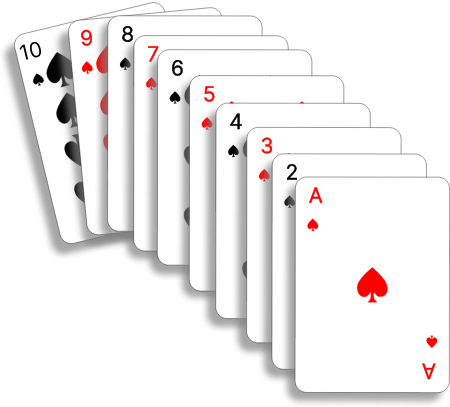 Card House (Stack of Poker Cards)