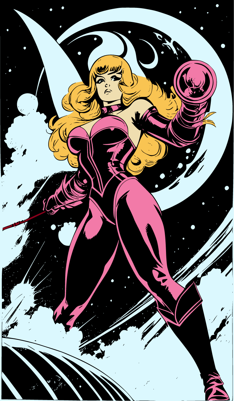 Retro Sci-Fi Woman (Hair)