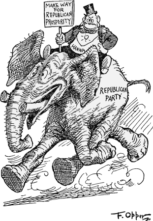 Republican Elephant – Political Caricature