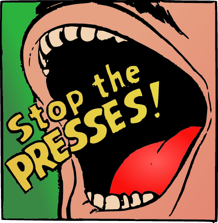 Stop the Presses – Vintage Clip