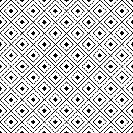Seamless Black and White Pattern – 1