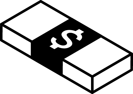 Dollar Banknotes (B&W)