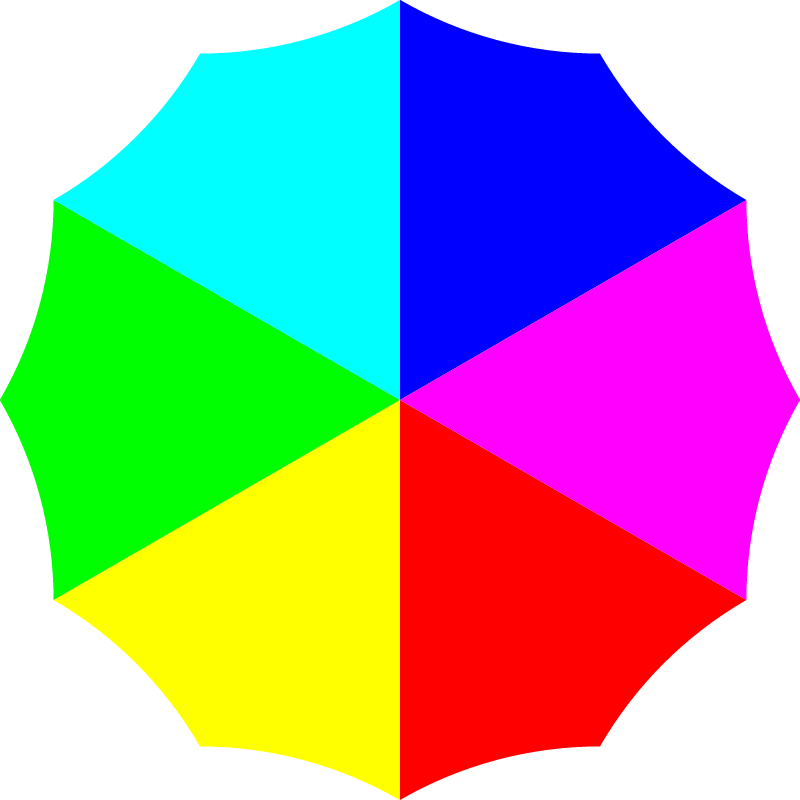 Rainbow Umbrella
