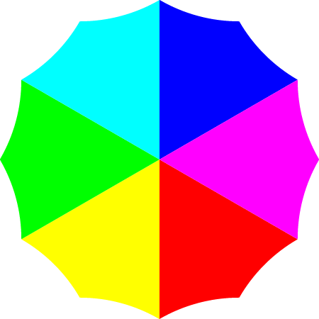 Rainbow Umbrella