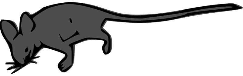 Rodent - Vector Silhouette