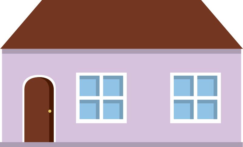 Flat Design 2D House (Duplicate)
