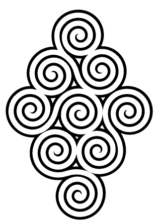 Spiral Diamond - Doodle