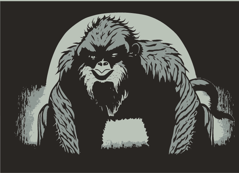 AI Hairy Monster