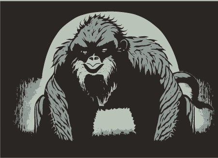 AI Hairy Monster