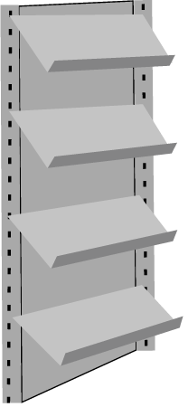 Store Shelf Rack