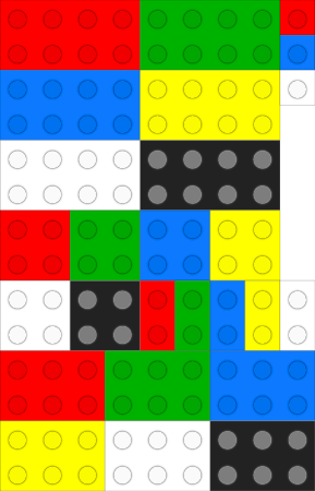 Lego Bricks Collection (Standard Colors)