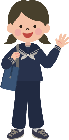 Schoolgirl with Trousers Option