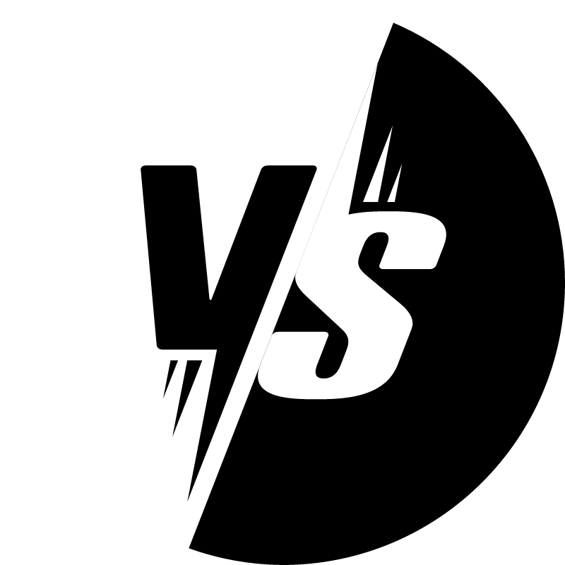 Versus Pictogram (Monochrome)