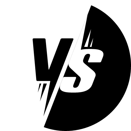 Versus Pictogram (Monochrome)
