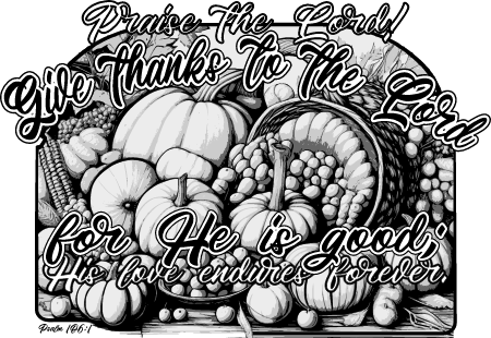 Psalm 106:1 - Thanksgiving Verse