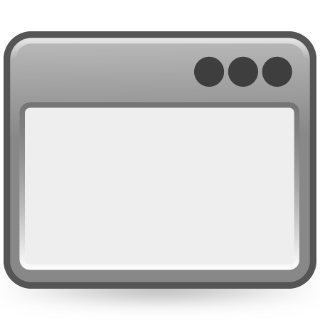 Window Icon - Minimal Style