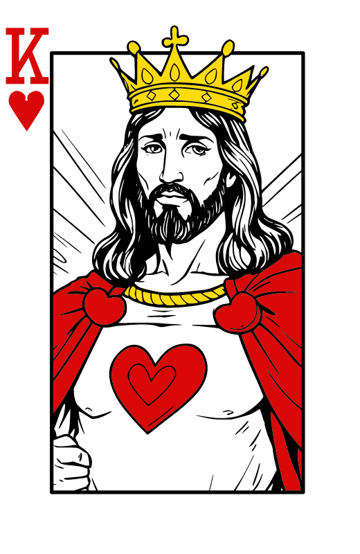 King of Hearts - Playing Card