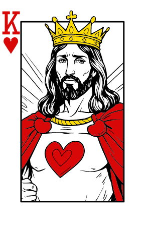 King of Hearts - Playing Card
