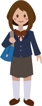 Schoolgirl (Light Skin – Skirt)