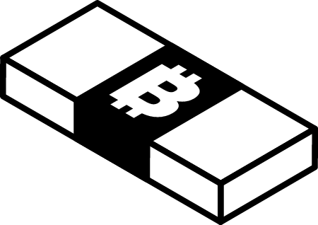 Bitcoin Banknotes (B&W)