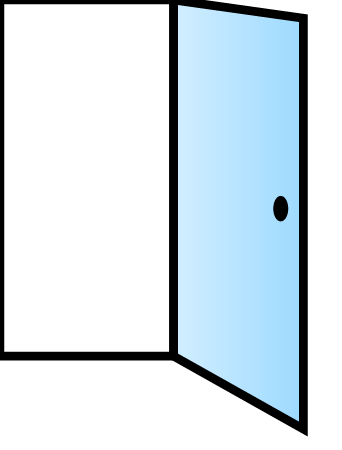 Open Blue Door