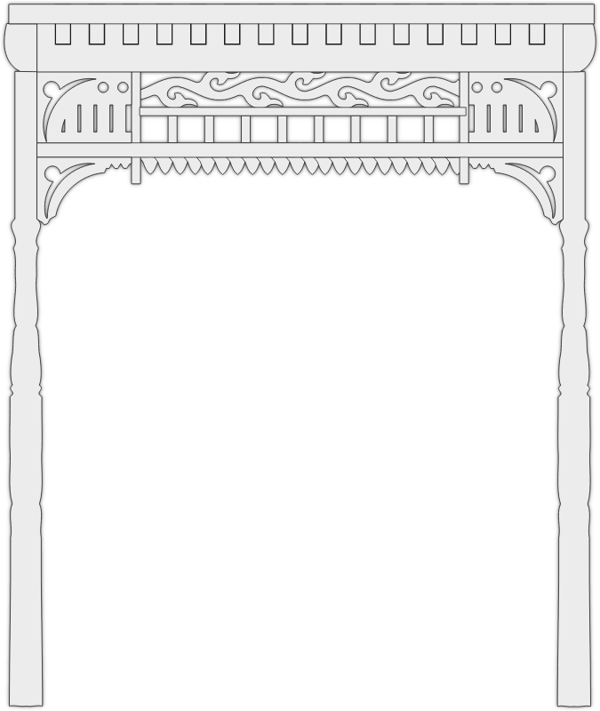 Architectural Ornamentation – House Detail
